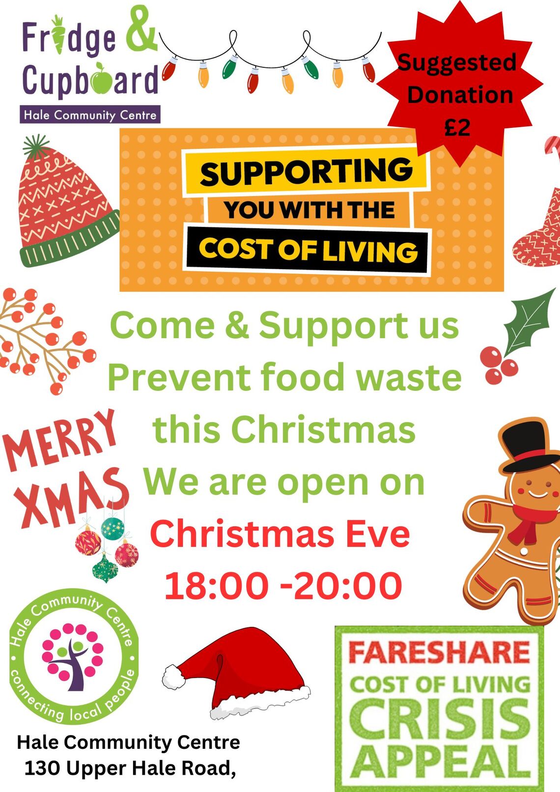 Nov - F+C Chrimbo Eve