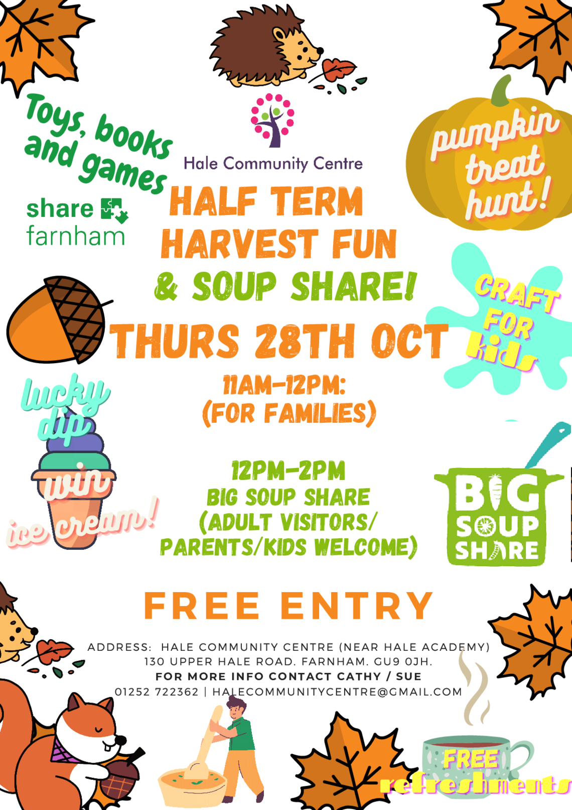 October 21 Half Term