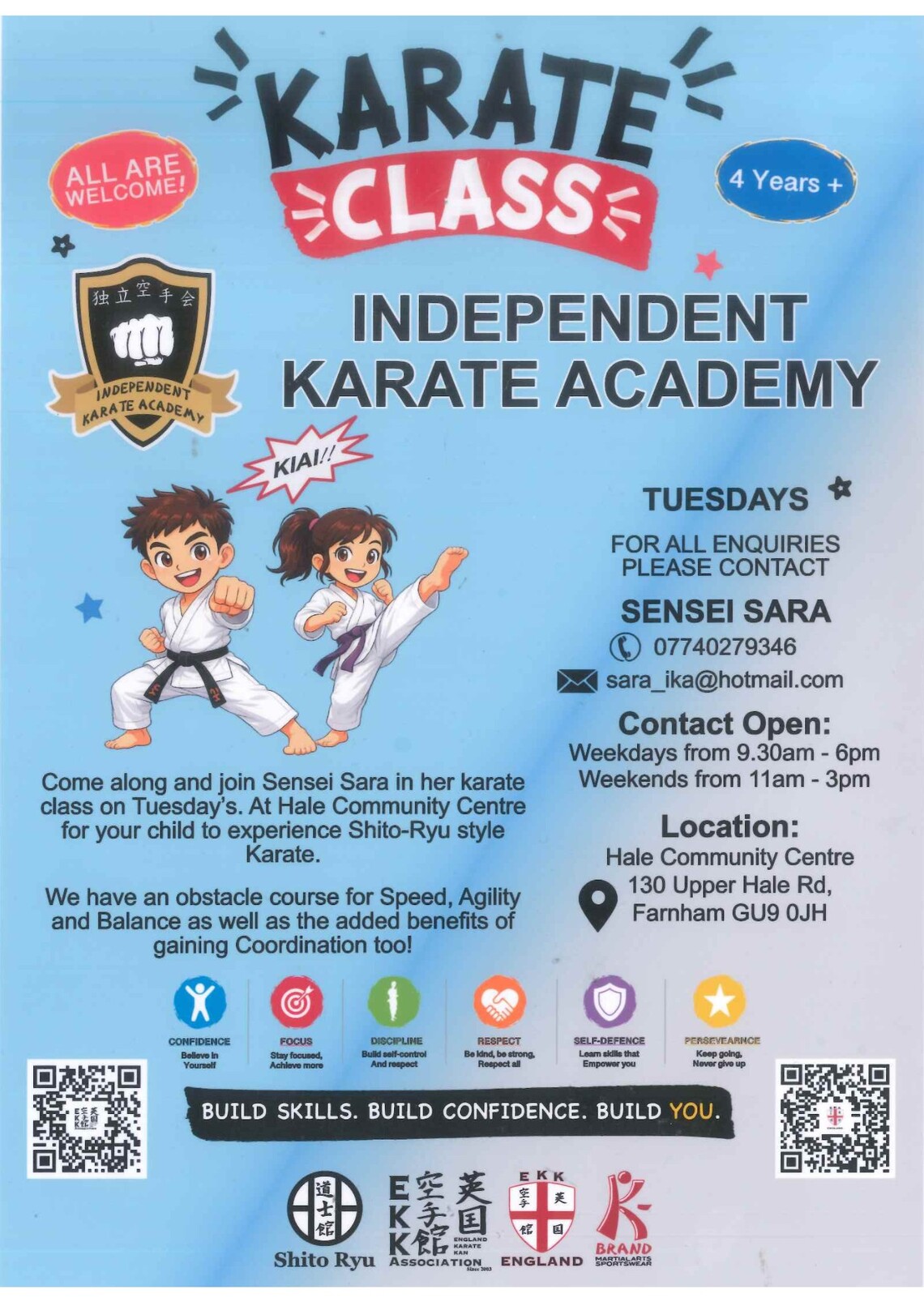 Sep-Karate Sessions