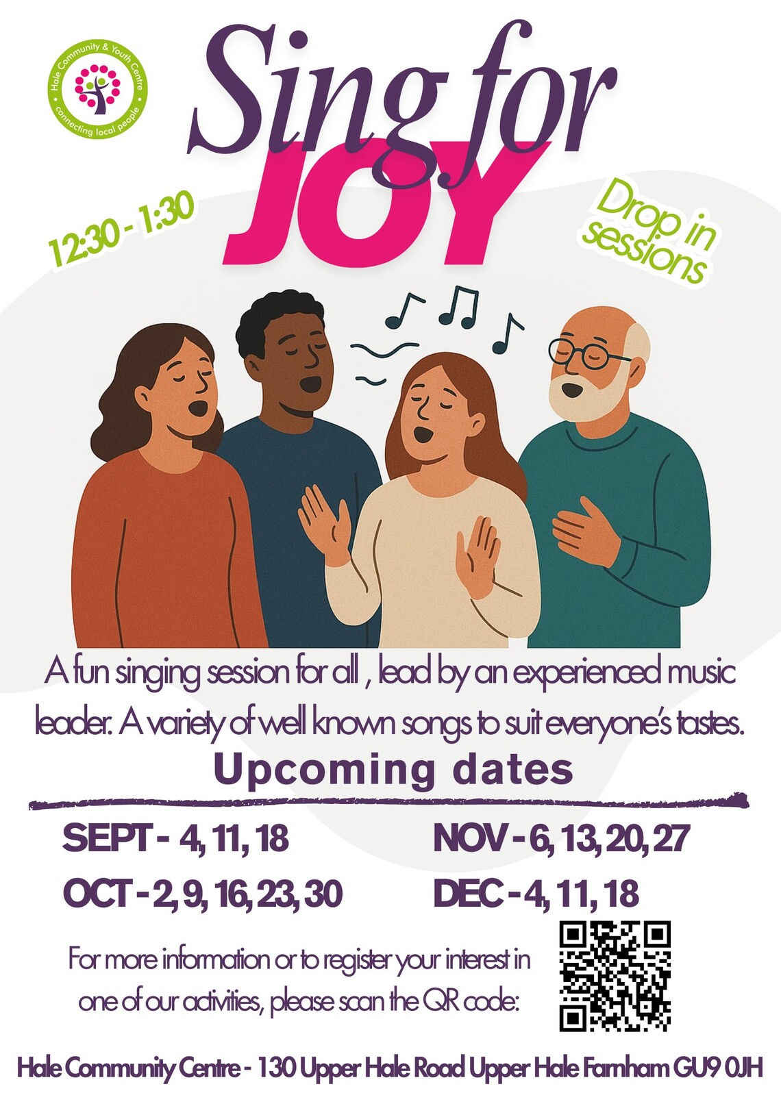 Sep - Sing for Joy1