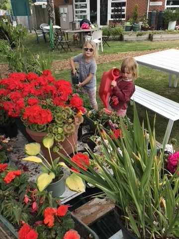 Watering Volunteers - Jul 22