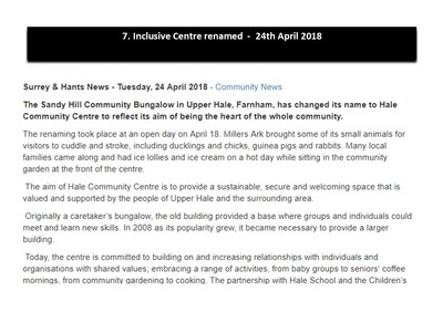 Change of Name Press Release