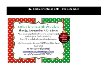 Edible Christmas - 6th December