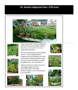 Garden Judgement Day - 27th June
