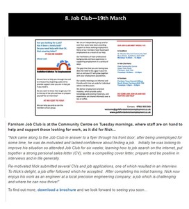 Job Club - 19th March