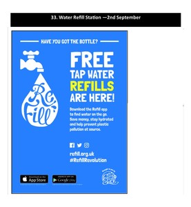 Water Refill Station - 2nd September