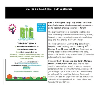 The Big Soup Share - 15th September