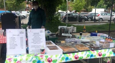 Refreshments at the Farmers Market - Jan 21