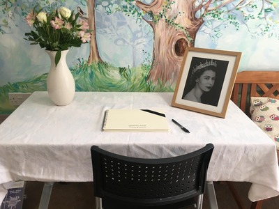 Book of Condolence for Her Majesty the Queen - Sep 22