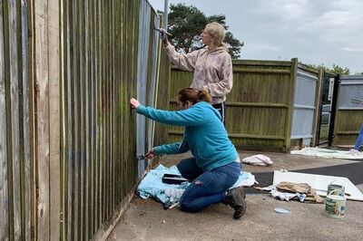 BMW Volunteers at the Youth Centre